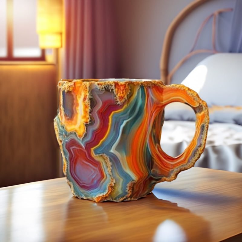 Featured image for 'Multi-Color Natural Mineral Crystal Mug A Unique & Spiritual Gift'